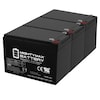 Mighty Max Battery 12V 15AH F2 Replaces Currie EZ-TRZ-BR-W ezip Trailz Electric - 3 Pack ML15-12MP36813118249
